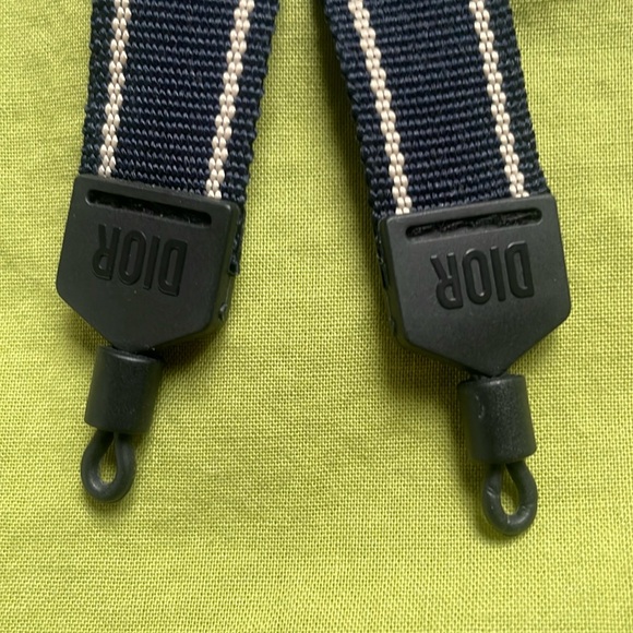 NWOT: Authentic Christian Dior Logo Shoulder Strap no ring - Picture 12 of 14